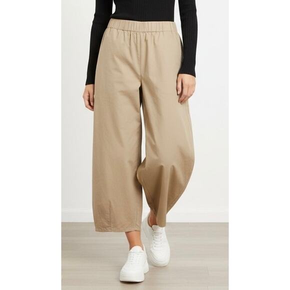 COS Pants - COS Cotton Cropped Barrel-Leg Pants